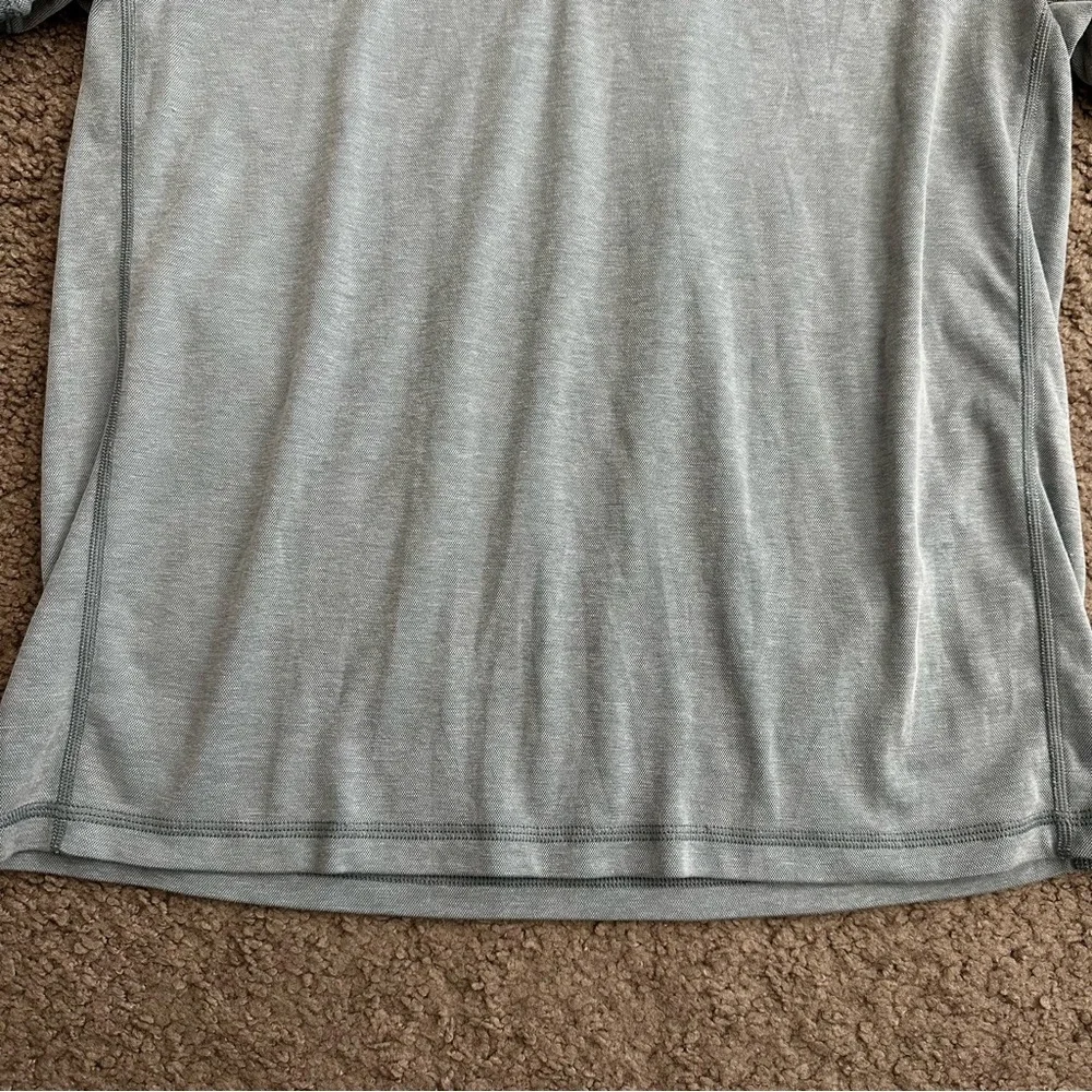 J.Crew Knit Goods Gray Short Sleeve Polo Shirt Mens M